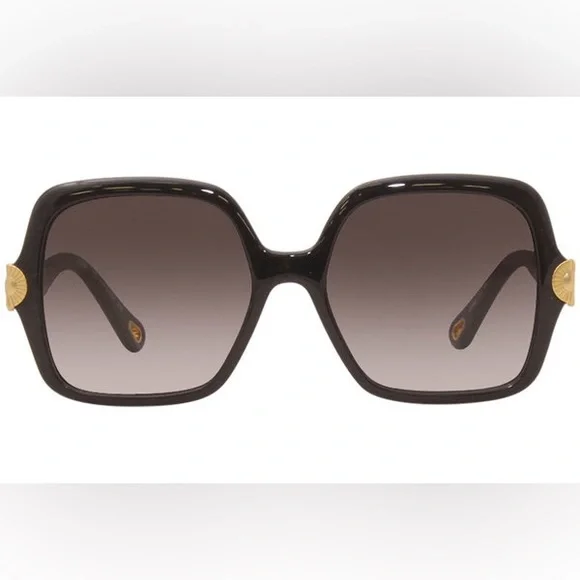Chloe clover oversized sunglasses Chloe CH0278S 001 Sunglasses - US main image 3
